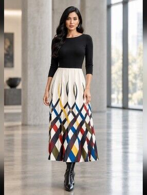 OC Order Plus Pocket Party Dress, Size Large NWT